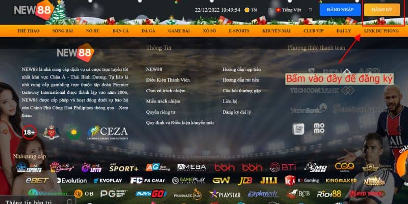 Đăng Ký New88 - Để Trở Thành Hội Viên Đẳng Cấp 11 Đăng ký new88