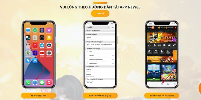 Tải app NEW88 mới nhất 2023 đơn giản dành cho người mới 14 Tải app NEW88