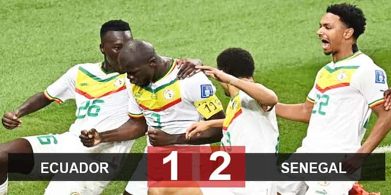 Ecuador bị Senegal đốn ngã với cách biệt chỉ 1 bàn 7 Diễn biến trận đấu